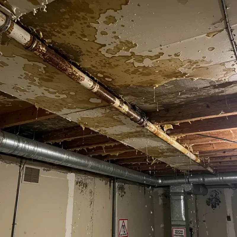 Ceiling Water Damage Repair in Saucier, MS