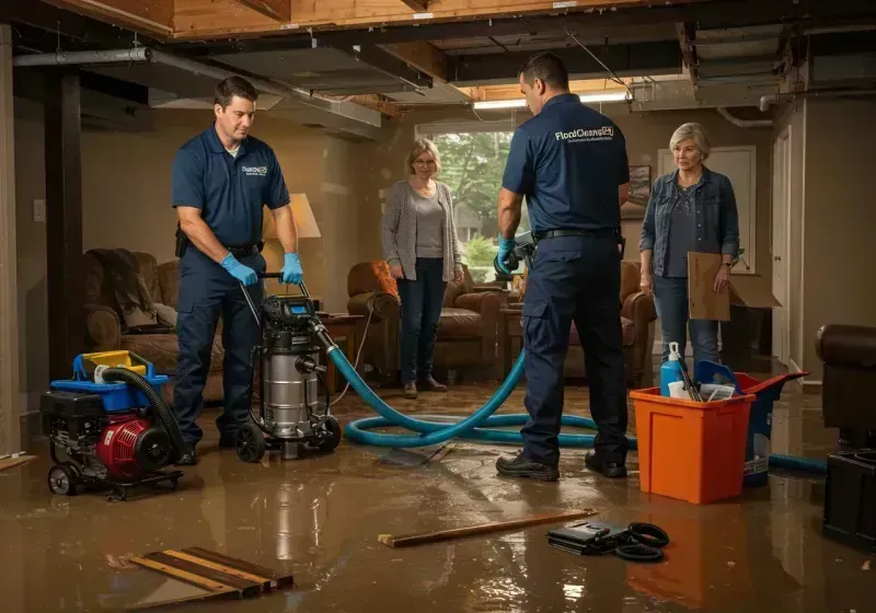 Basement Water Extraction and Removal Techniques process in Saucier, MS